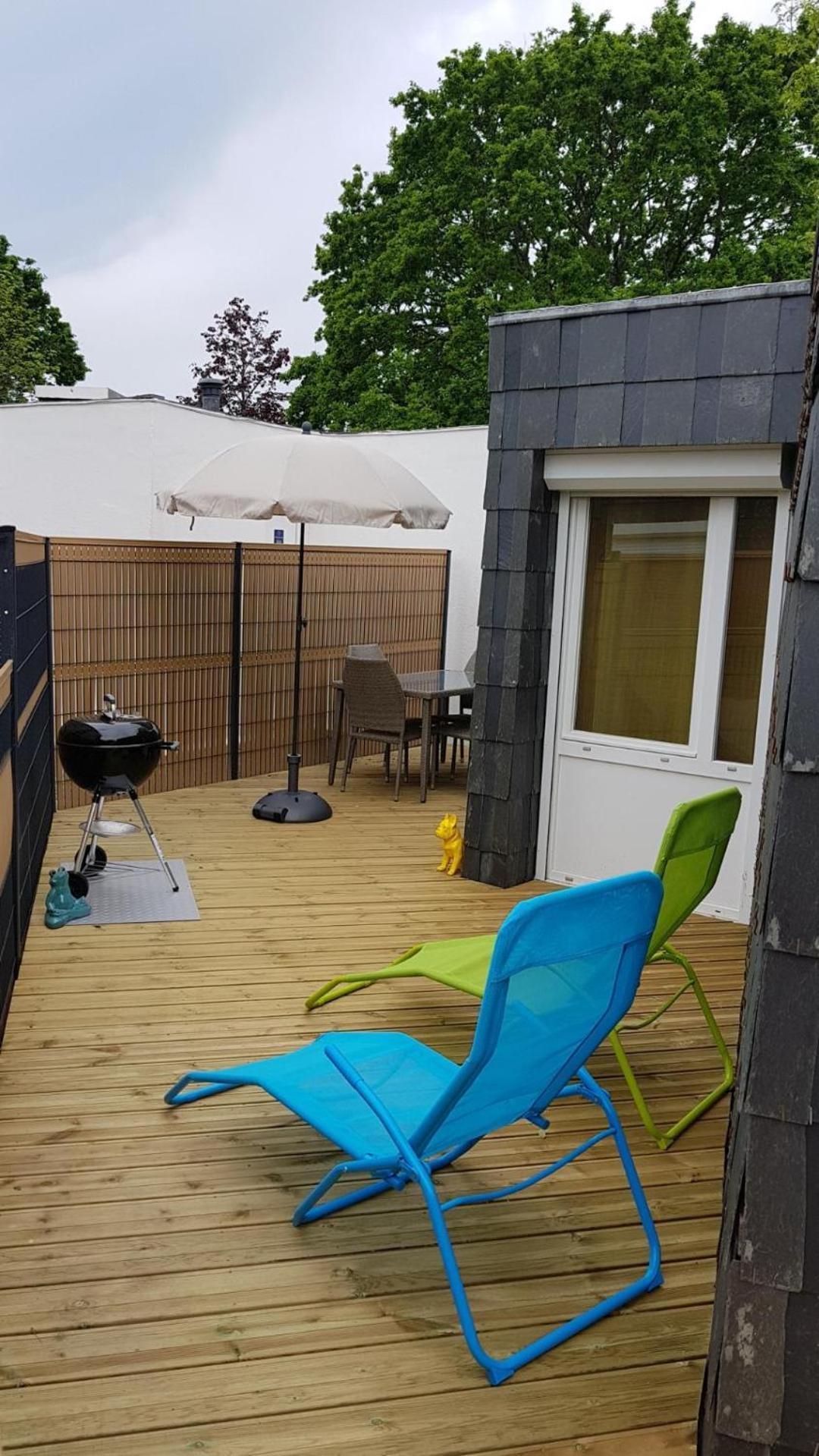 Maisonnette Cosy Avec Terrasse Et Parking - Bord De Mer Guidel Exterior photo